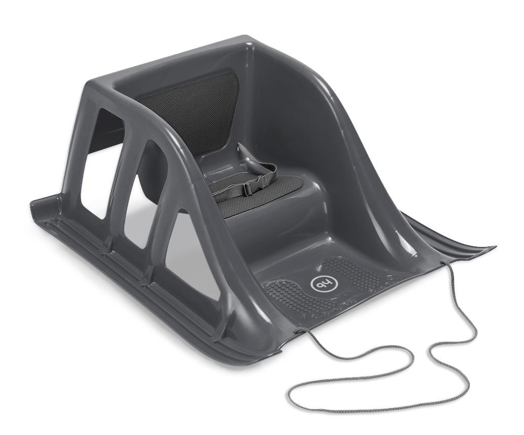 Детские санки пластиковые Happy Baby Slidex GREY