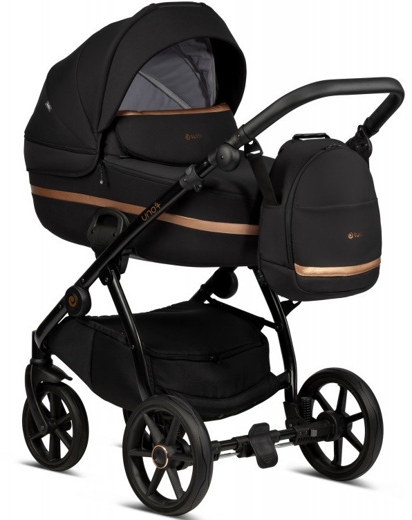 Детская коляска Tutis Uno 3 Plus 3 в 1 Black Edition 1072199 Copper