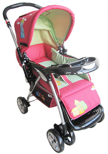 Прогулочная коляска Tizo Cite pink/розовый