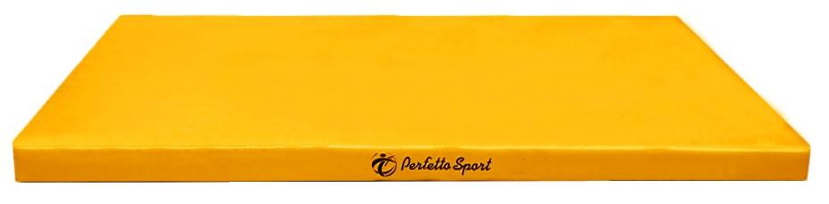 Детский мат Perfetto Sport № 6 (100х200х10 см) желтый