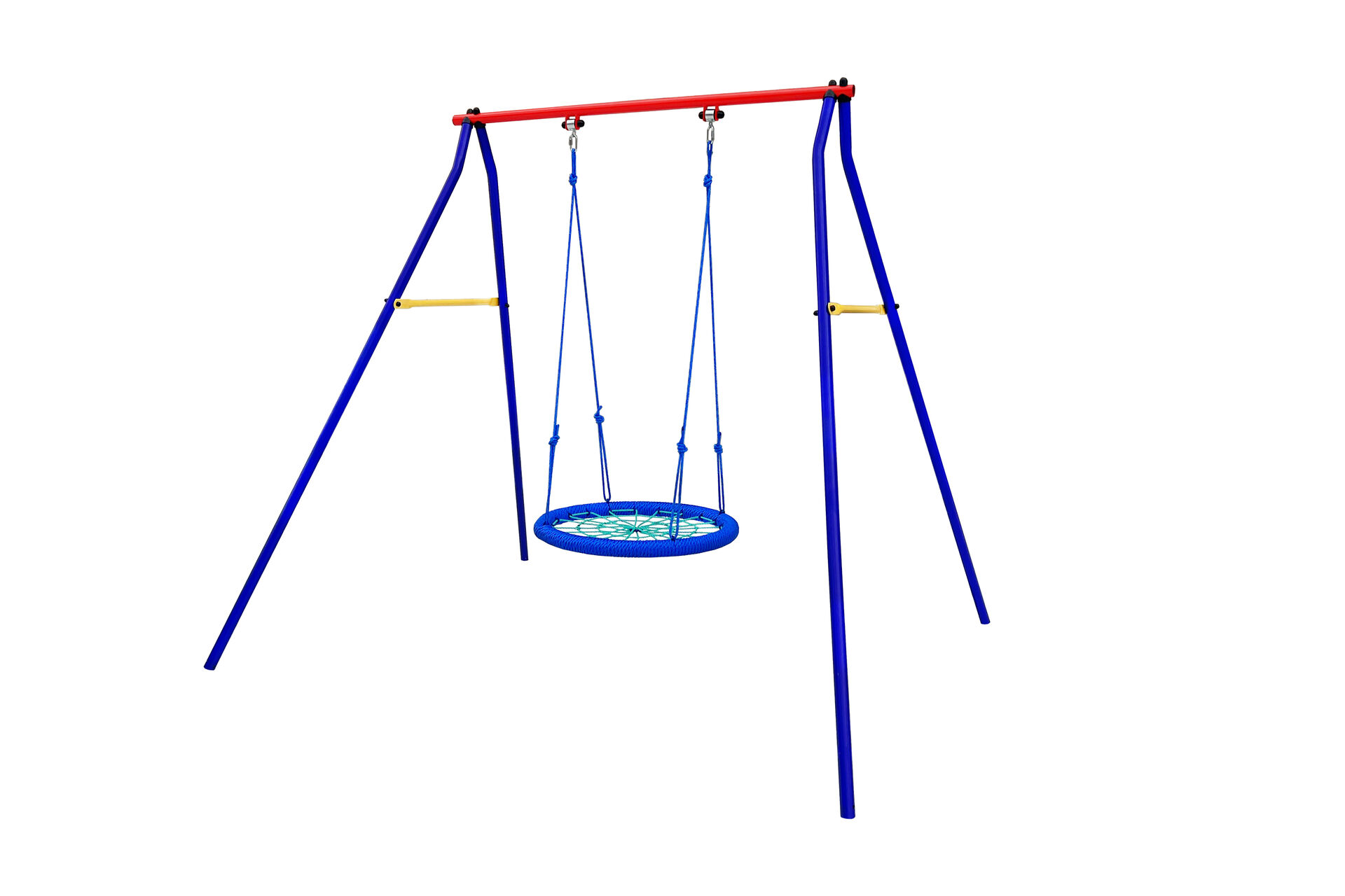 Качели дачные Пионер 1К + качели гнездо 76 см.(сетка)