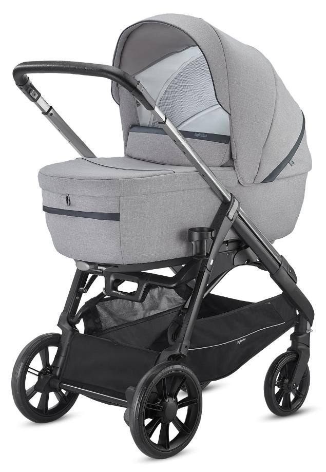 Детская коляска Inglesina Aptica System Duo 2 в 1 Silk Grey на шасси Black
