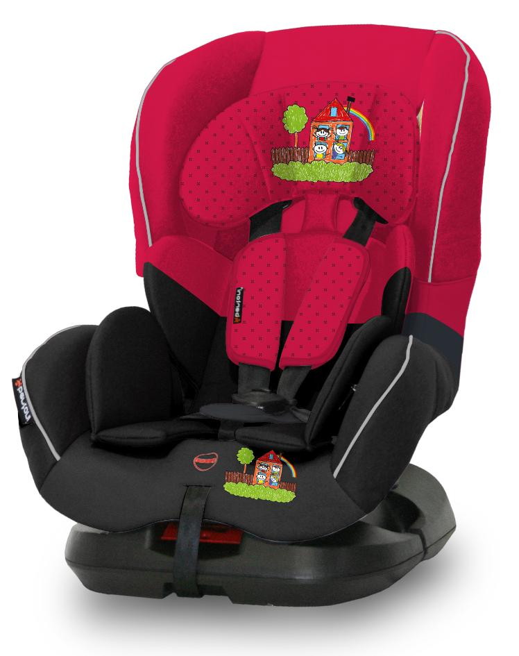 Автокресло Bertoni Concord 0-18 Красно-чёрный / Red & Black Family 1856
