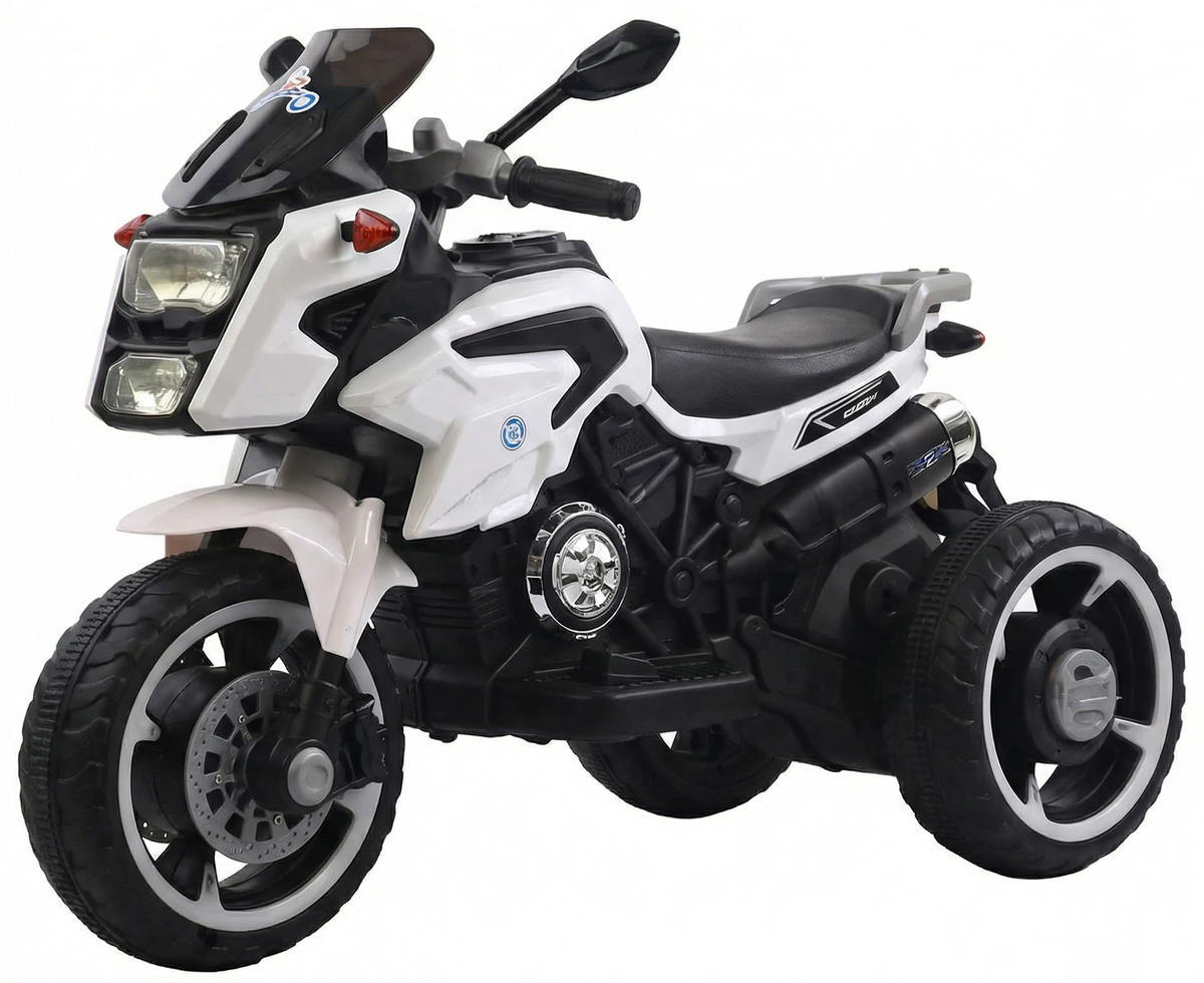 Детский электромобиль трицикл Farfello TR1106 белый