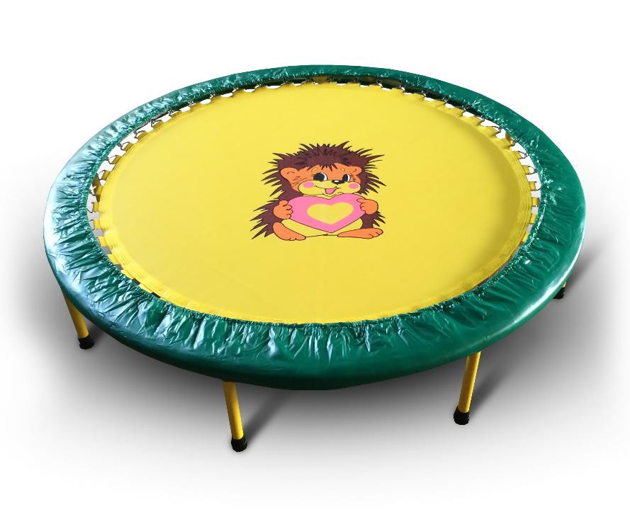 Мини-батут КМС складной 54" (диаметр 138 см) зелёный