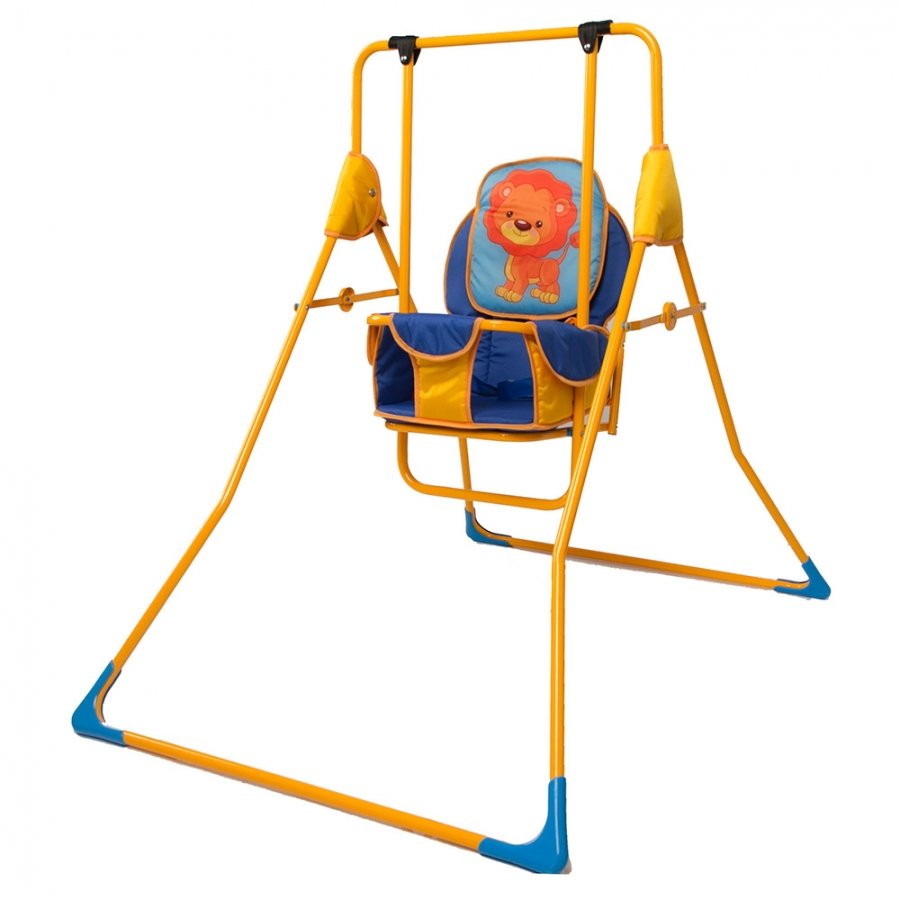 Качели Bambola напольные детские 0861 львенок