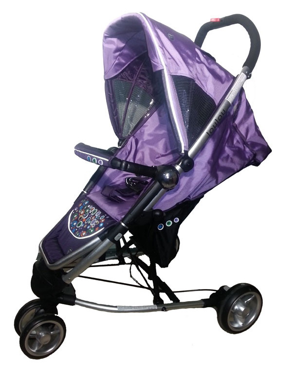 Прогулочная коляска Everflo Lou Lou B dark purple/light perple
