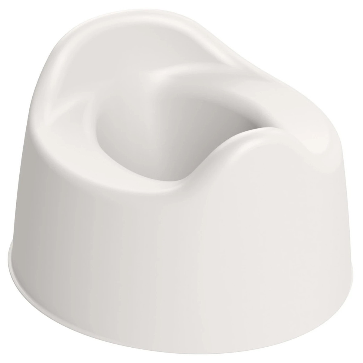 Детский горшок Пластишка классический белый