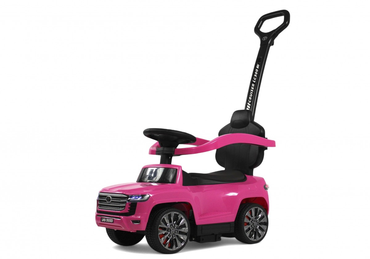 Детский толокар RiverToys Toyota Land Cruiser 300 Z002ZZ-A розовый