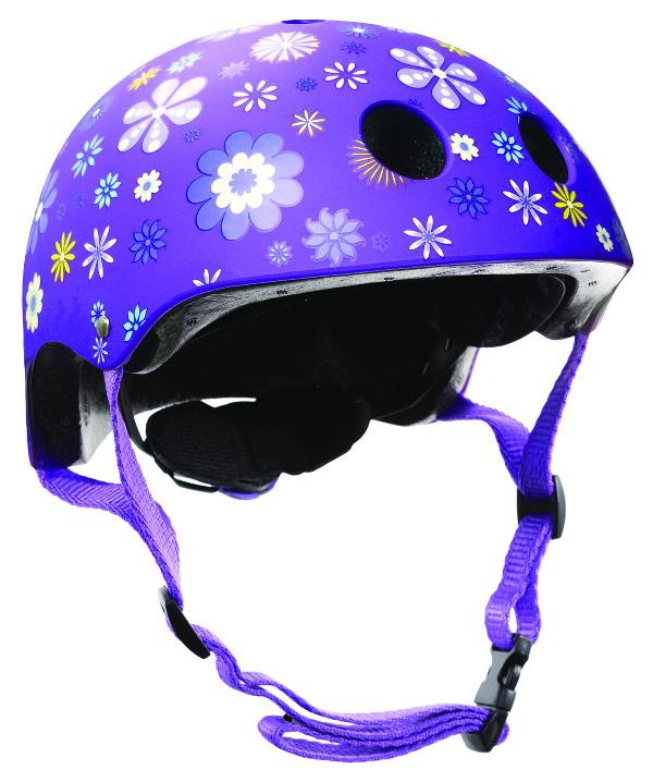 Детский шлем Globber Printed Helmet Junior XS/S 500-004 фиолетовый