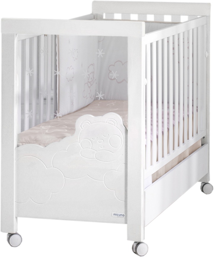 Детская кроватка Micuna Dolce Luce Relax 120x60 см белый