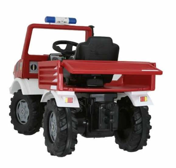 Трактор педальный Rolly Toys rollyFire Unimog 036639