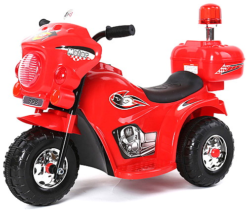 Электромотоцикл RiverToys MOTO 998 красный