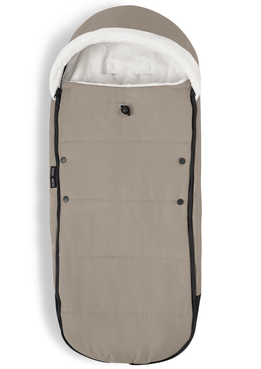 Конверт в коляску Stokke YoYo footmuff Серо-коричневый (Taupe)