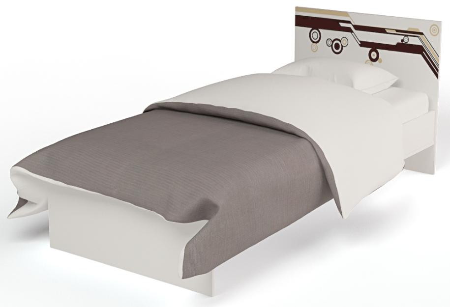 Детская подростковая кровать ABC-King Extreme с рисунком без ящика 160х90 см