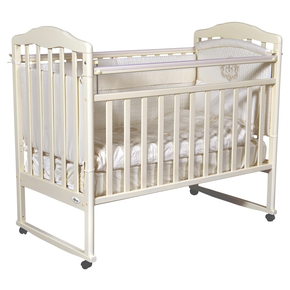 Детская кроватка-качалка Oliver Elsa Слоновая кость