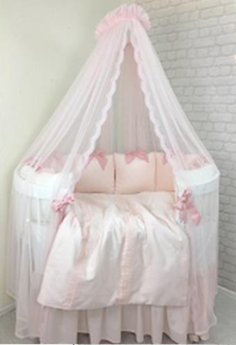 Комплект для овальной кроватки Marele Фламинго 10 пр. 460362-ов