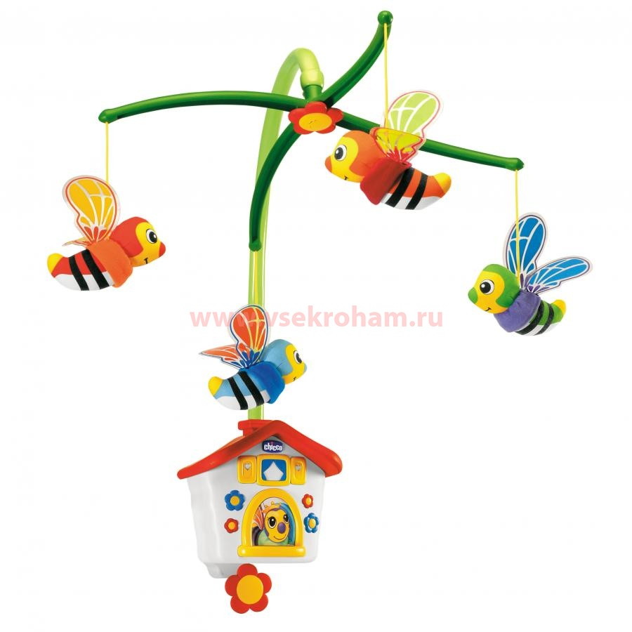 Музыкальный мобиль Chicco Пчелка 67099