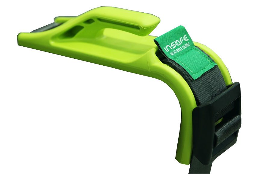 Адаптер ремня безопасности Heyner Insafe для беременных Lime Green