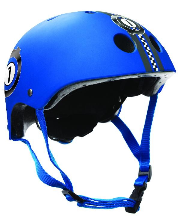 Детский шлем Globber Printed Helmet Junior XS/S 500-001 синий