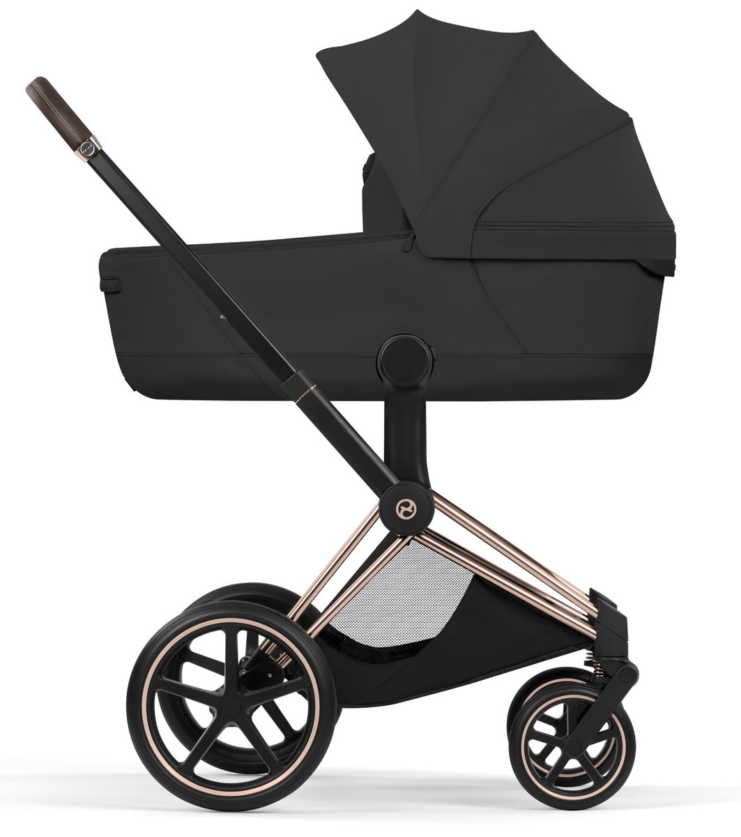 Коляска Cybex Priam V Rosegold Style Collection 2 в 1 Sepia Black