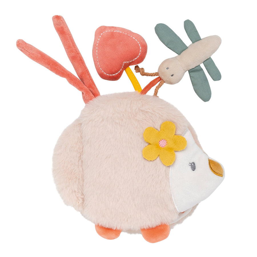 Игрушка мягкая Nattou Soft Toy Mila Zoë Lana Ёжик Activity книжка 266338