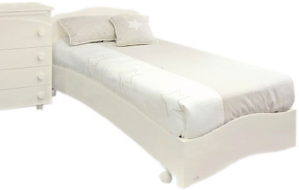Кровать для подростка Fiorellino Pompy 190x90 см ivory