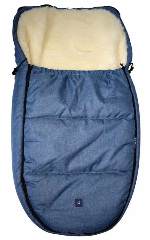 Спальный мешок в коляску Womar Exlusive S-82 синий