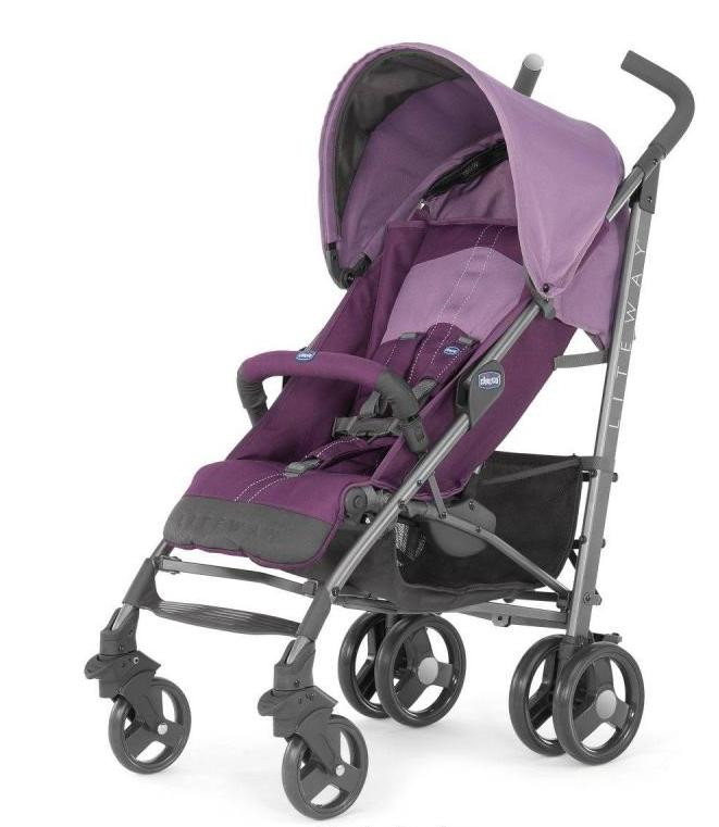 Детская коляска трость Chicco Lite Way Top Stroller Purple