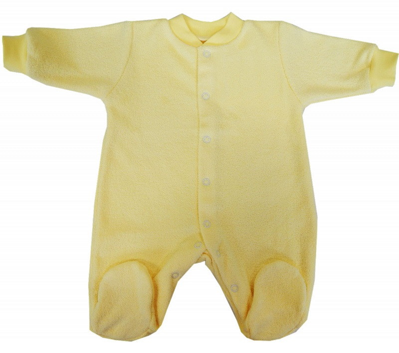 Комбинезон Папитто махра начес И93-526 желтый 62