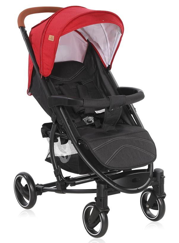 Прогулочная коляска Lorelli S-300 Красно-черный / Red&Black 2088