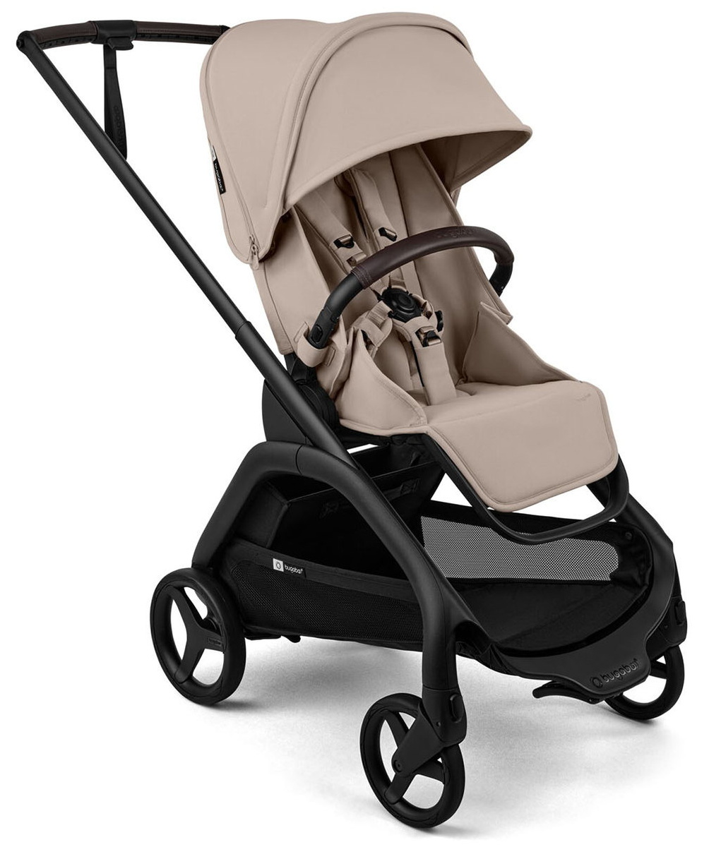 Прогулочная коляска Bugaboo Dragonfly Plus Черный/Бежевый (Black/Desert Taupe-Desert Taupe)