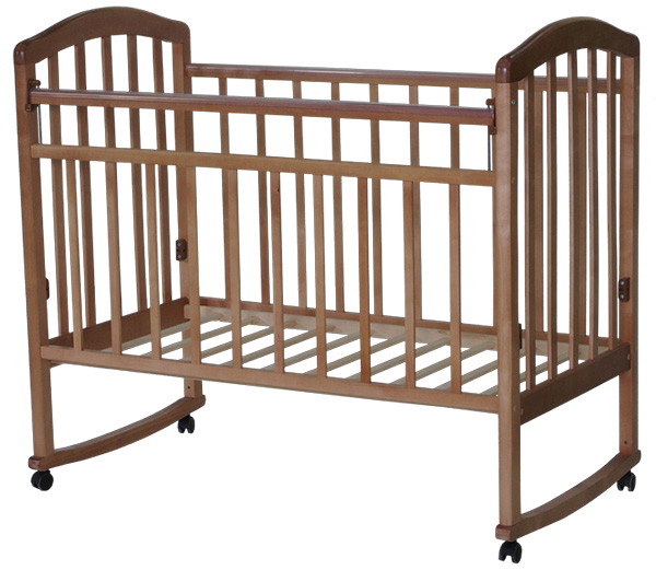 Детская кроватка Антел Алита 2 качалка 120x60 см бук