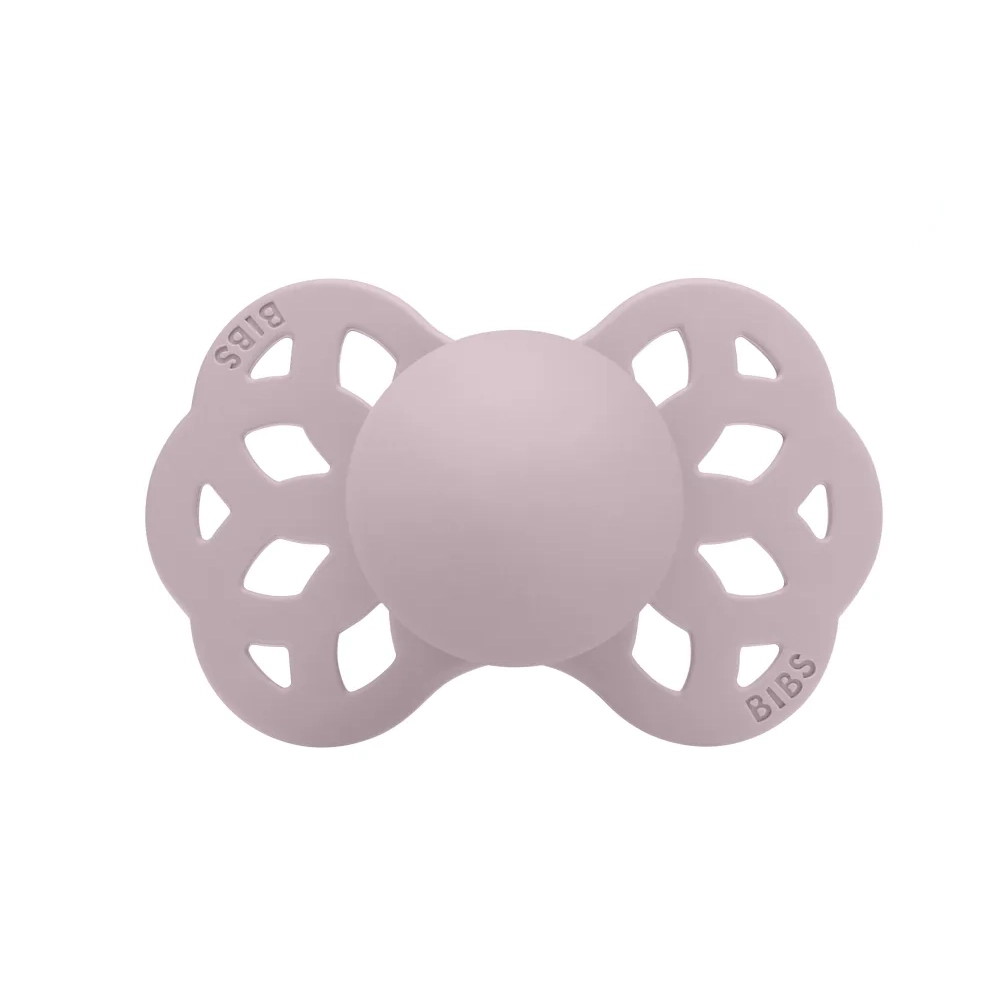 Пустышка силиконовая Bibs Infinity Anatomical, 0+ 421267 Dusky Lilac