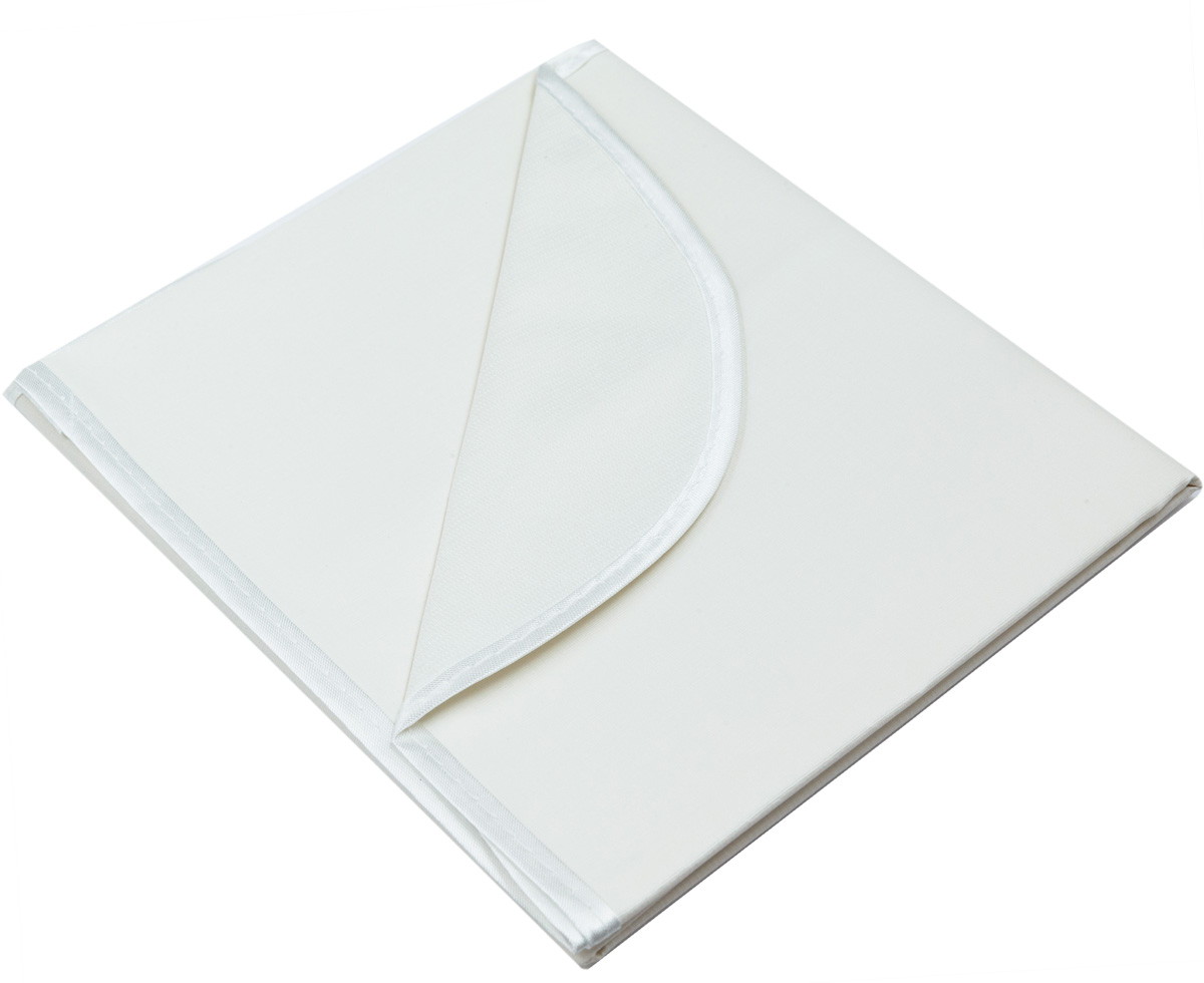 Клеёнка-наматрасник Roxy-Kids с резинками-держателями 70*100 см R-0080 белая