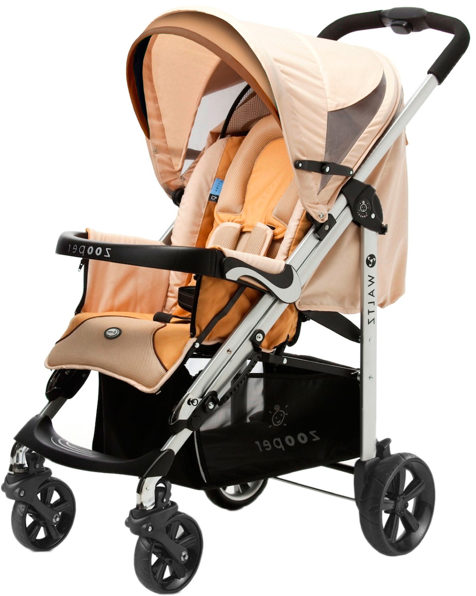 Прогулочная коляска Zooper Z9 Smart Flax Brown