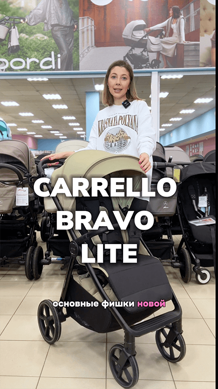 Обзор прогулочной коляски Carrello Bravo Lite