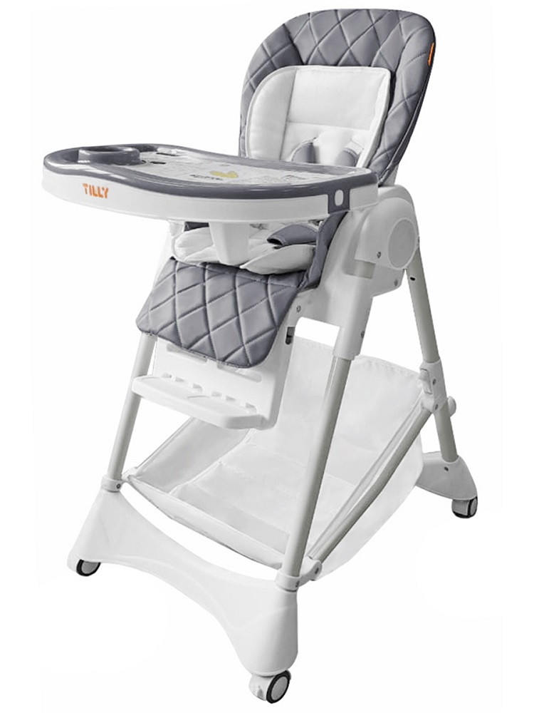 Стульчик для кормления Baby Tilly Tiny T-652/1 Grey