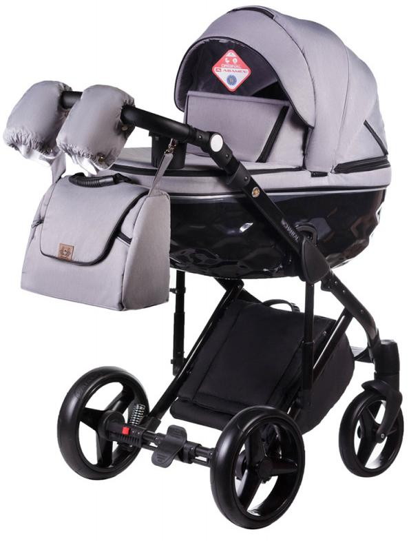 Детская коляска Adamex Chantal 3 в 1 C202 (СВ.СЕР)