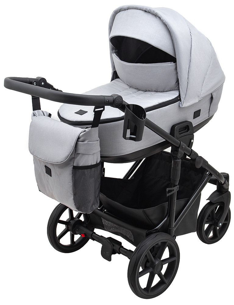 Детская коляска Peppy Capri 2 в 1 06 Серая ткань