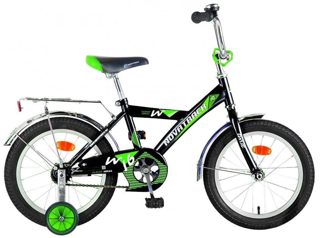 Детский велосипед Novatrack Twist 12" черный 43625