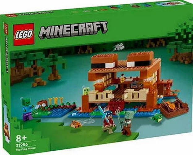 Конструктор LEGO Minecraft The Frog House Лягушачий дом (21256)