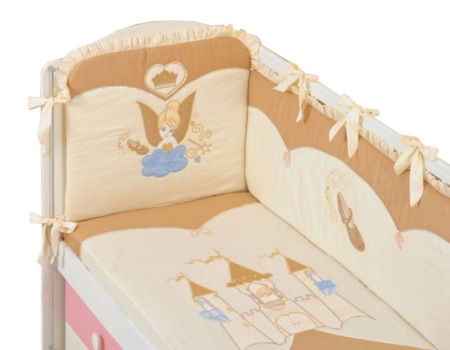 Комлект в кроватку Сдобина Принцесса 83 7 предметов