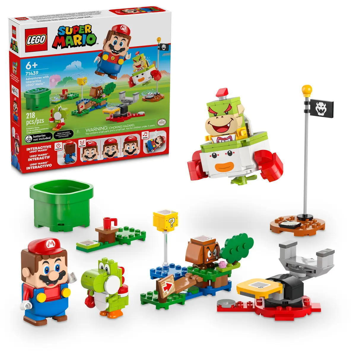Конструктор LEGO SUPER MARIO Adventures with Interactive LEGO® Mario™ Приключения с интерактивным Марио (71439)