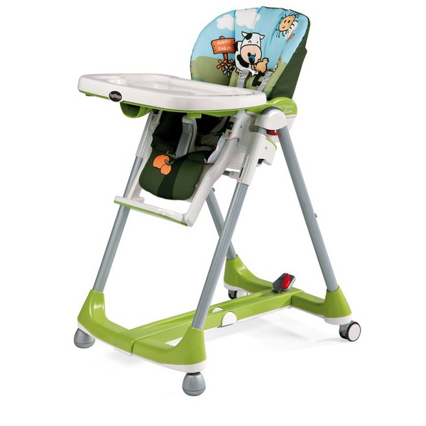 Стульчик для кормления Peg Perego Prima Pappa Diner Happy Farm