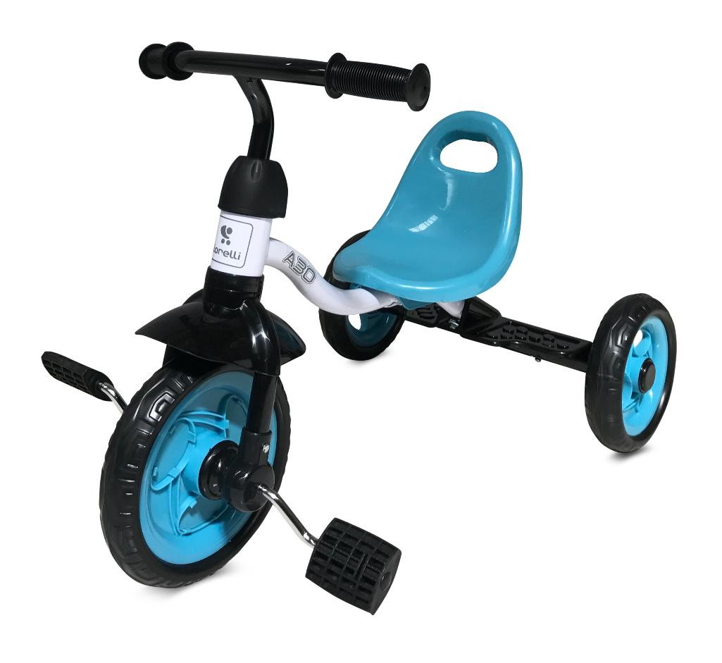 Детский трехколесный велосипед Lorelli A30 Сине-белый / Blue&White 0012