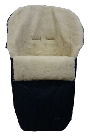 Спальный мешок в коляску Womar Snowflake S-25 12 черный