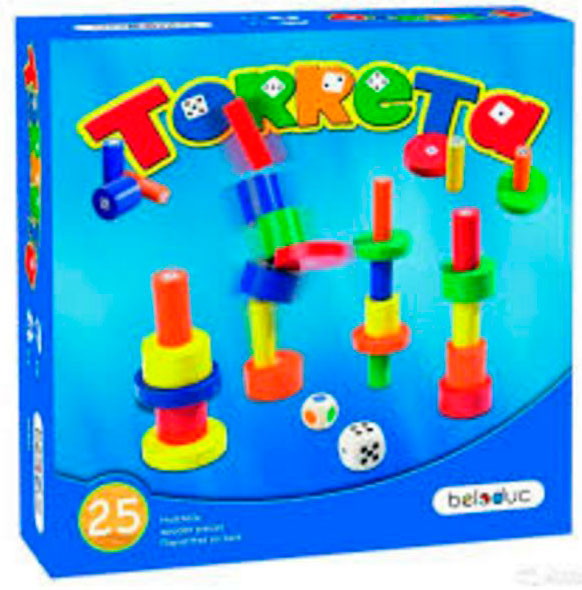 Развивающая игра Beleduc Башенки 27 частей маленькая