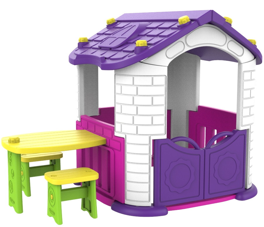 Детский домик Toy Monarch со столиком и 2 стульчиками CHD-355