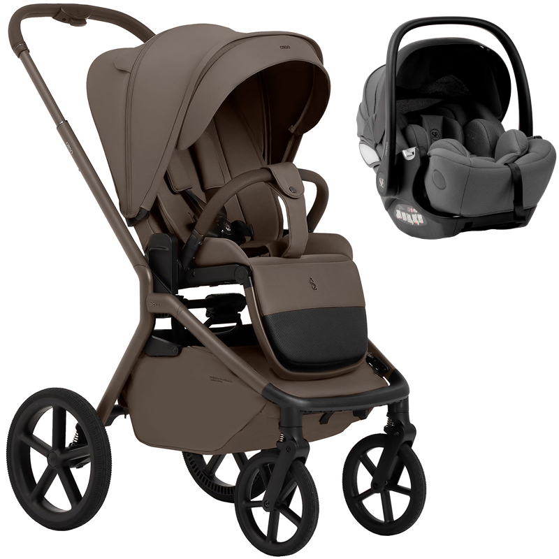 Прогулочная коляска Sweet Baby SBL Orso + автокресло Premier Grey Beige Neo